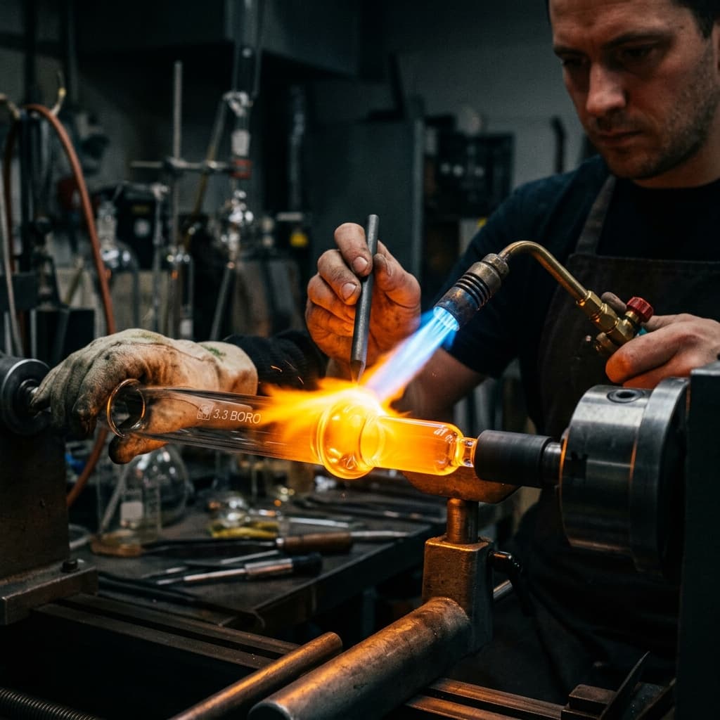 O Vidro Borossilicato 3.3 na Indústria Química: Resistência Térmica e Química